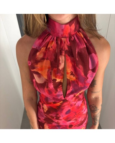 VESTIDO FLUIDO ESTAMPADO