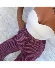 PANTALÓN RAYAS MORADO