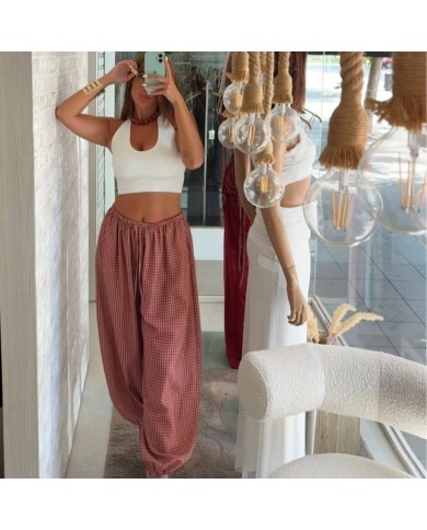 PANTALÓN VICHY TEJA