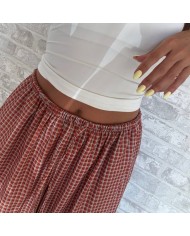 PANTALÓN VICHY TEJA